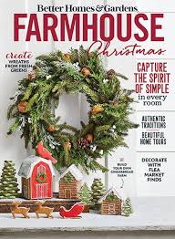 Better homes and gardens® real estate is committed to bringing you. Better Homes Gardens Farmhouse Christmas Magazine Store