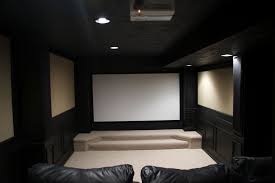 Show Us Your Screen Walls Page 12 Avs Forum Home Theater Discussions And Reviews Black Wainscoting Home Cinema Room Wainscoting