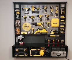 Diy Power Tool Storage W Charging Station 10 Steps With Pictures Instructables