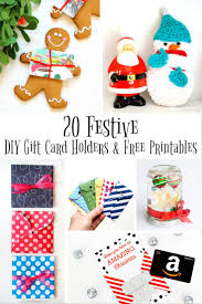 Turn our customizable templates of printable christmas gift certificates into the merriest currency of the season. Diy Gift Card Holders And Free Printables Simple Sojourns