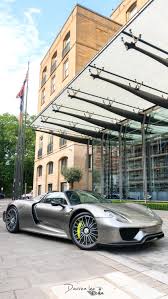 Porsche 918] outside a 5 star hotel in London : rspotted