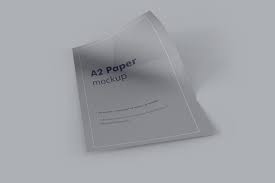 Download A2 Paper Mockup Mockup Daddy