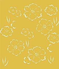 Large Buttercup Stencil Henny Donovan Motif Flower Stencil Printable Stencil Patterns Stencils