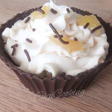 Coque En Chocolat Pommes Caramelisees A La Mousse Mascarpone Au Caramel Beurre Sale Gigicooking Coque En Chocolat Chocolat Mousse Mascarpone