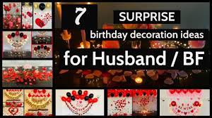 Yet, choosing the right birthday gift ideas for your husband can seem like a challenge, especially for someone you have already bought so many gifts. 7 Surprise Birthday Decoration Ideas For Husband Boyfriend Party Decorations Youtube