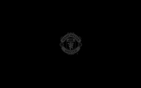 Manchester united logo, manchester united f.c. Manchester United Wallpapers Black Wallpaper Cave