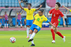 Jogos do time de brasil feminino: Jogos De Toquio Selecao Feminina De Futebol Goleia A China Na Estreia Veja