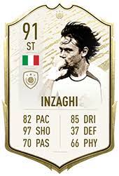 Inzaghi, 45, won the italian cup once with lazio and the italian super cup twice. Filippo Inzaghi Fifa 21 Icon Player