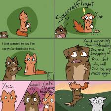 Brambleclaw S Apology By Paintedleopard Warrior Cats Funny Warrior Cats Comics Warrior Cat Memes
