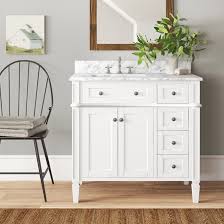 This bathroom vanity set features a unique contemporary design, with clean lines, and sleek, modern finishes. Birch Lane Lakeland 36 Single Bathroom Vanity Set Reviews Wayfair