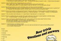 Ask questions and get answers from people sharing their experience with grapefruit. Beer Quiz With Answers Printable Questions