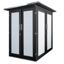 Das gerätehaus ist erhältlich in drei verschiedenen größen. Gerateschuppen Modern Holz Metall Oder Kunststoff Garten Q Gmbh
