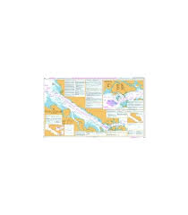 British Admiralty Nautical Chart 5524 Mariners Routeing