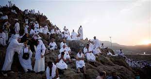 Those involved in the pilgrimage itself are to necessarily required to fast since they are already involved in the most important form of worship anyway. Muslim Pilgrims Scale Mount Arafat For Peak Of Hajj