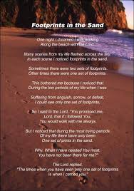 Last Period The Journey To The End Of The Despair Characters Mary Stevenson Footprints In The Sand Poem Footprint Sister Poems