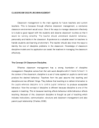 Modification to behavior will stop the noise and give the students a better view of their education. Doc Essay On Behavior Modification Ain Junian Academia Edu