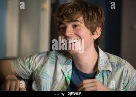 AUSTIN ABRAMS, PAPER TOWNS, 2015 Stock Photo