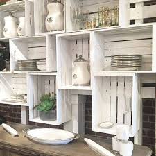 Upcycling Wood Crates For Kitchen Shelving Storage Organize Diy Cupboards And Display Kitchen Wall Storage Crate Decor Upcycled Home Decor