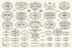 Calligraphic Design Elements Design Elements Page Decoration Elements