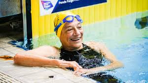Jane Asher , 95, breaks five more swimming world records