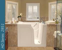 My lady friend had seen walk in tub and she kept bugging me about it. Barrier Free Hd2851 Walk In Tub 51 X 28 Walk In Bath Tub