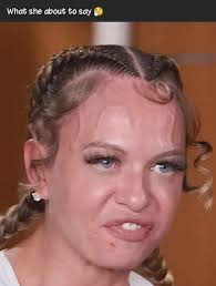 What she about to say