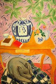 Henri Matisse Interior With Dog At Baltimore 1934 Art Museum Matisse Art Henri Matisse Matisse Paintings