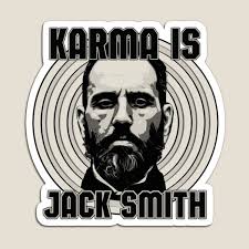 Jack Smith Karma" Magnet for Sale by RetroPandora