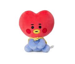Bt21 Baby Mini Sitting Doll 12cm Tata In 2021 Sitting Doll Toy Figures Tata