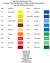 Pedco Hill Inc Color Chart
