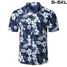 Many contain additional features such as sleeves that can be rolled up and buttoned, extra pockets, and additional spare buttons. 2018 Summer Men S Flower Print Hawaiian Shirt Casual Short Sleeve Button Down Shirts Floral Printed Shirt Beach Aloha Shirt Wish
