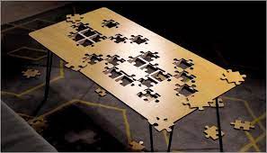 My jigsaw puzzle coffee table is now on kickstarter! Unnecessary Inventions Matty Benedetto Brings Jigsaw Puzzle Coffee Table To Kickstarter Mojo Nation