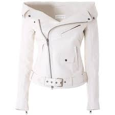 Faith Connexion Sailor Leather Jacket White Leather Jacket Leather Jacket Clothes