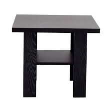 Shop with afterpay on eligible items. 86 Off Black Square Side Table With Shelf Tables