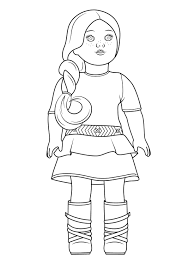 Coloring pages terrific taz coloring pages looney tunes taz. American Girl Doll Coloring Pages Printable Activity Shelter