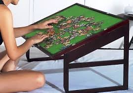 Gamenote jigsaw puzzle table for adults portable large puzzle board with drawers, wooden smooth plateau work surface for kids family game (1000 pieces) 4.7 out of 5 stars 387 $59.99 $ 59. Wooden Jigsaw Puzzle Table For Adults Kids Portable Folding Table 1000 Pcs Puzzle Table Jigsaw Puzzle Table Woodworking Jigsaw
