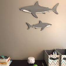 Wood Shark Sign Rustic Wooden Shark Reclaimed Wood Shark Etsy Wooden Shark Fish Decor Wall Art Fish Wall Decor