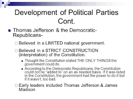 The Evolution Of Democracy From Jefferson To Jackson Essay