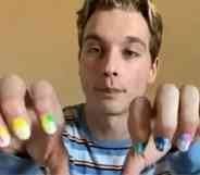 Trevor Wilkinson: Student takes nail polish protest to school board