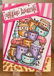 Images and photos with link codes to link the image on your own website, guestbook, profile page or forum. Super Cute Coffee Break Greetings Card Created With Kawaii Coffee Colouring Page Download From Kate Hadfie Cute Doodle Art Doodle Art Designs Doodle Drawings