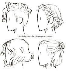 Pin By Solimar Alva On Hair Drawings Art Reference Drawing Techniques