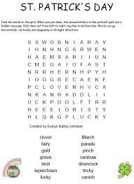 Try some of our printable word games for kids. Free Large Print Crossword Puzzles For Seniors Dailycaring St Patrick S Day Words Senior Activities Printable Word Games