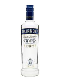Smirnoff Blue Export Strength Vodka Smirnoff Vodka Vodka Smirnoff Blue