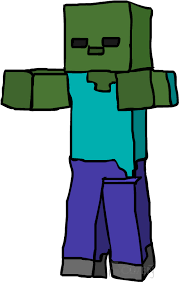 Here is a lesson that will show you how to draw realistic minecraft zombie, step by step. Download Drawn Sleleton Png Minecraft Minecraft How To Draw Zombie Full Size Png Image Pngkit