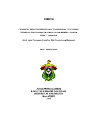 Maybe you would like to learn more about one of these? Top Pdf Strategi Promosi Diferensiasi Dan Keputusan Pembelian Pada Kepuasan Pelanggan 123dok Com