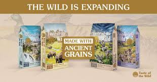 However, some of their ingredients are sourced from overseas. Introducing Taste Of The Wild With Ancient Grains Taste Of The Wild