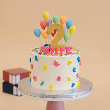 This celebration cake pan by wilton is a must for all you moms with kids or bakers making celebration cakes. Abc Alphabet Cake In Pastel Rainbow