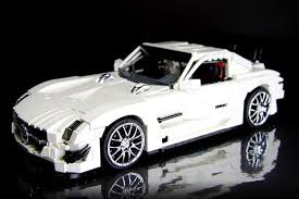 Photo 4 Mercedes Sls Amg Gt3 En Lego Actualite Automobile Voiture Lego Idees Lego Lego
