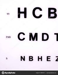Optician Eye Test Chart Stock Photo Edwardolive 149518134