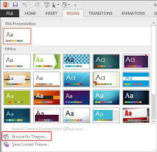 Check spelling or type a new query. Applying Themes In Word Excel And Powerpoint 2013 For Windows